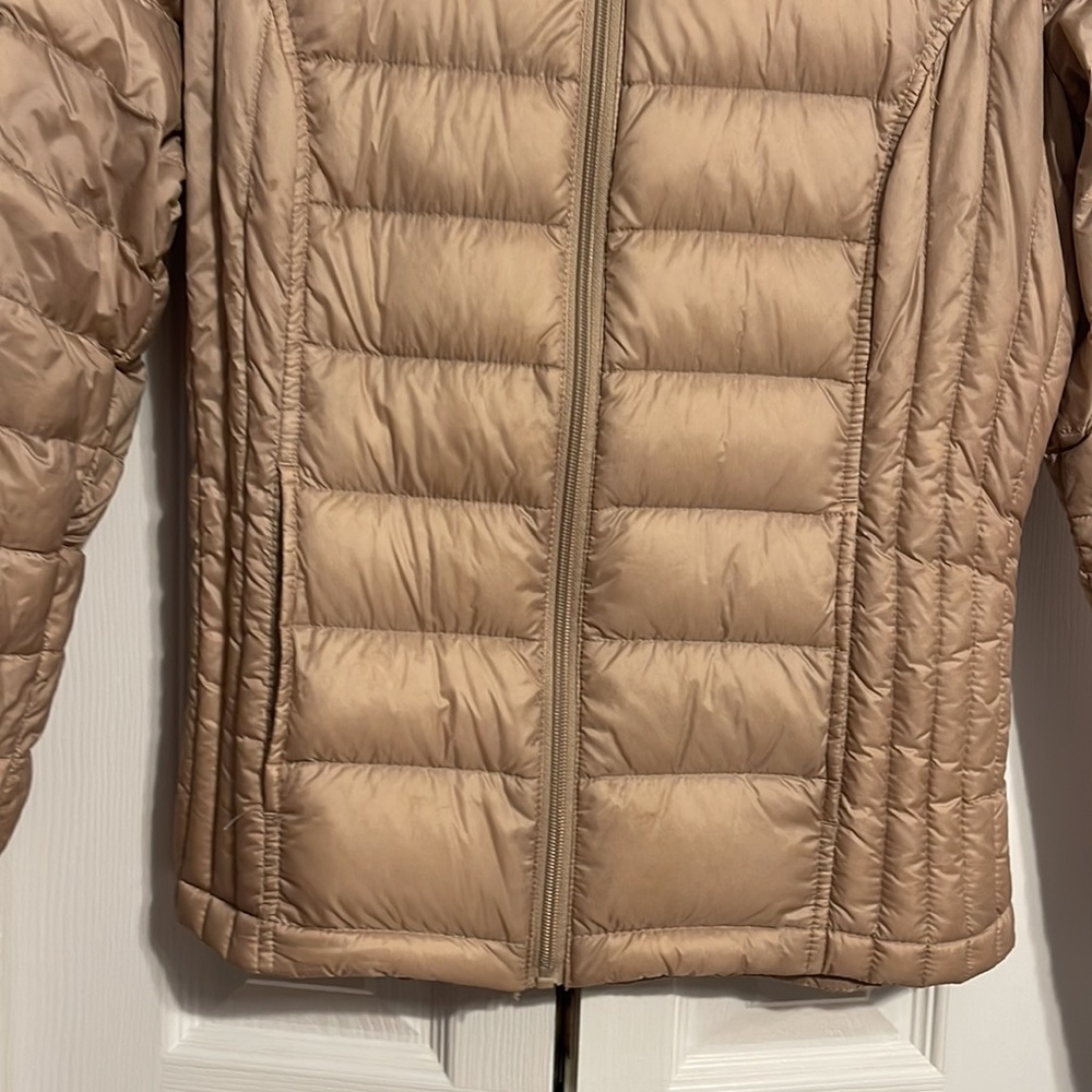 32 Degrees ultra light down zipper jacket in metallic taupe size XS - Picture 7 of 12